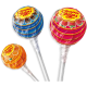 Chupa Chups - assorted flavor lollipops, 10 pieces (net weight: 4.23 oz)