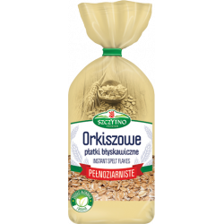 Szczytno Premium - spelt instant flakes, whole grain, net weight: 14.11 oz