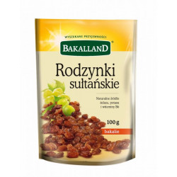 Bakalland - sultan raisins, net weight: 3.53 oz
