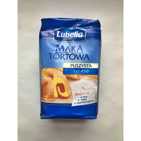 Lubella - wheat flour type 450, net weight: 1 kg