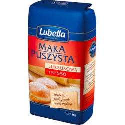 Lubella - wheat flour, type: 550, net weight: 1 kg