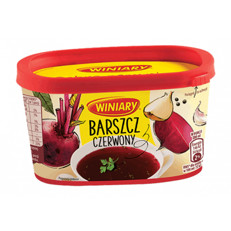 Winiary - red borscht instant, net weight: 170 g