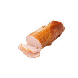 Canadian bacon, net weight: 1 lb