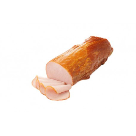 Canadian bacon, net weight: 1 lb