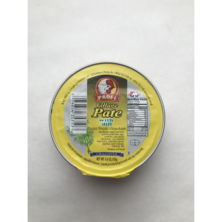 Profi - village pate with dill, net weight: 4.6 oz.