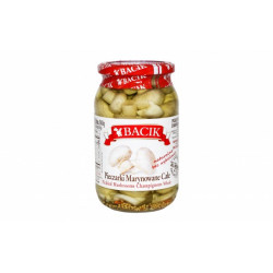 Bacik - pickled mushrooms champignons whole, net weight: 30 oz (840 g)