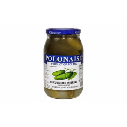 Polonaise - cucumbers in brine, net weight: 30 oz (850 g)