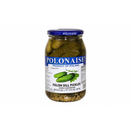 Polonaise - polish dill pickles, net weight: 30 oz (850 g)