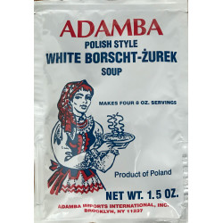 Adamba - Polish Style White Borscht Soup Mix, net weight: 1.5 oz