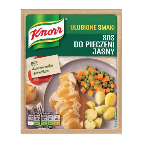 Knorr - light gravy sauce, net weight: 0.88 oz