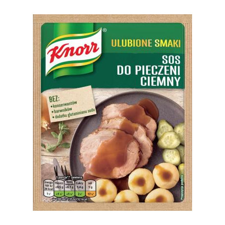 Knorr - dark gravy sauce, net weight: 1.03 oz