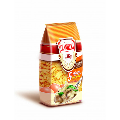 Czaniecki - 5 eggs ribbon noodles, net weight: 8.8 oz