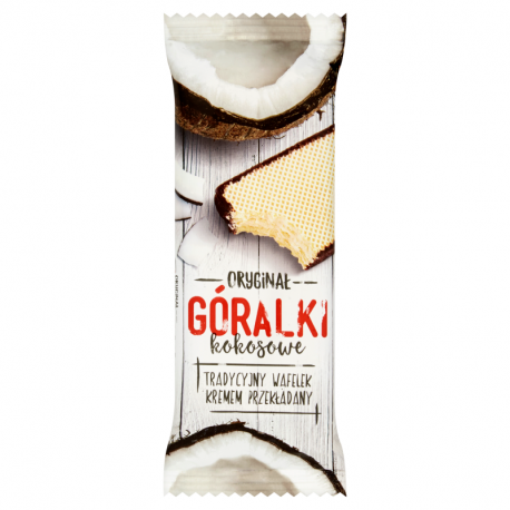 Góralki - wafer sandwich with coconut flavor, 1.76 oz