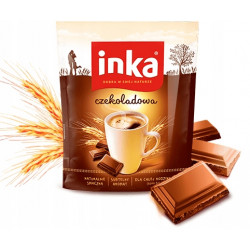 INKA Healthy Roasted Grain Coffee - flavor: chocolate, net weight: 7.05 oz