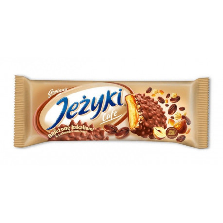 Goplana Jeżyki - hedgehog cookies coffee, net weight: 4.93 oz