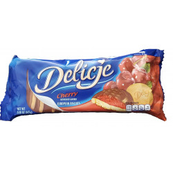 E. Wedel Delicje - biscuit with cherry jelly, net weight: 5.18 oz