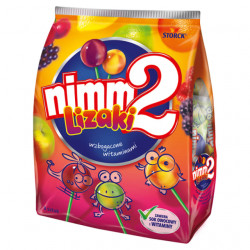 Nimm2 lollipops, net weight: 2.82 oz (8 pcs)