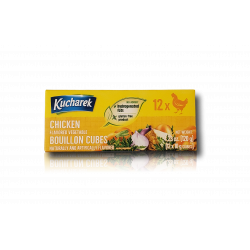 Kucharek - chicken flavored vegetable bouillon cubes, 12 cubes, net weight: 4.23 oz