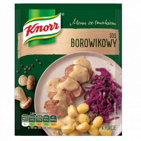 Knorr - boletus sauce, net weight: 1.3 oz