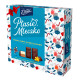 E. Wedel Ptasie Mleczko - chocolate and cream duo flavor marshmallow in dark chocolate, net weight: 12.7 oz