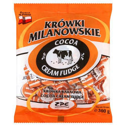 Milanówek - cocoa cream fudge, net weight: 10.58 oz