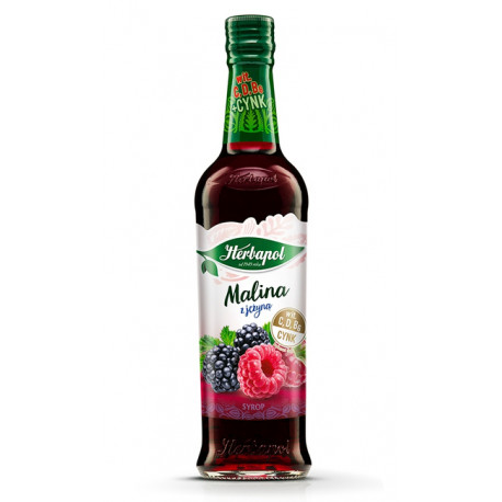 Herbapol - raspberry with blackberry syrup, net content volume: 14.2 fl oz