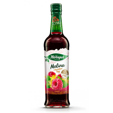 Herbapol - raspberry with linden flower, net content volume: 14.2 fl oz