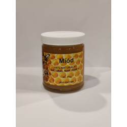 Natural raw honey, net weight: 13.23 oz