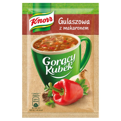 Knorr - instant goulash soup with noodles, net weight: 0.56 oz