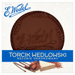 E. Wedel Torcik Wedlowski - wafer with peanut filling in dark chocolate, net weight: 8.82 oz