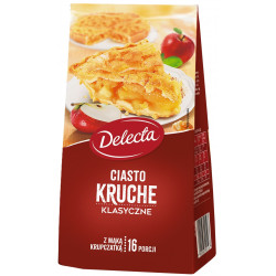 Delecta - crumble cake mix, net weight: 14.11 oz