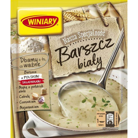 Winiary - white borscht soup, net weight: 2.33 oz