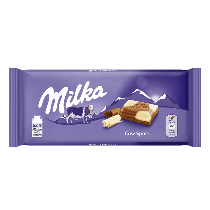 Milka Chocolate with Cherry Cream Filling, 3.2 oz.