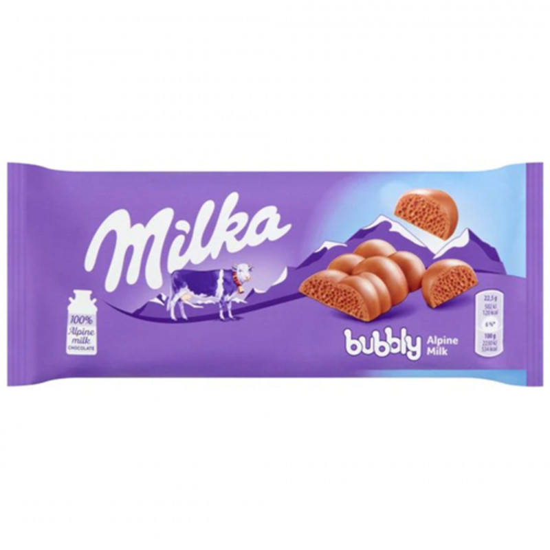 Milka Milk Chocolate Confection With Whole Hazelnuts - 3.52 Oz - Vons