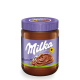 Milka hazelnut creme chocolate spread, net weight: 12.35 oz