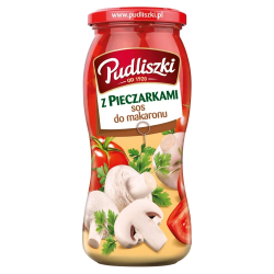 Pudliszki - pasta sauce with champignon, net weight: 17.64 oz
