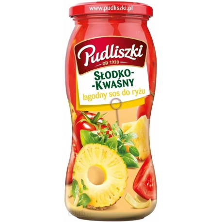 Pudliszki - sweet and sour sauce, mild, net weight: 17.64 oz