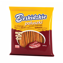 Beskidzkie - sticks with smoked bacon flavor, net weight: 7.76 oz