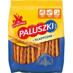 Lajkonik Classic - classic salted sticks, net weight: 7.05 oz