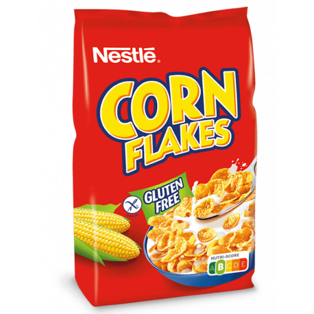 Nestlé - crispy corn flakes, net weight: 8.82 oz
