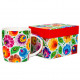 Folkstar - Hania - mug in a decorative box - white Łowicz pattern, capacity: 11.5 fl oz