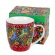 Folkstar - Stefania - mug in a decorative box - Krakow pattern, capacity: 13.19 fl oz