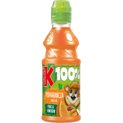 Kubuś 100% Orange, Apple - juice, capacity: 10.1 fl oz