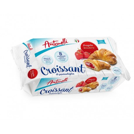 Antonelli - croissants with strawberry filling (8 pieces), net weight: 14,1 oz