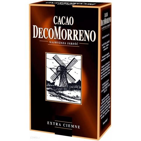 Maspex Cacao DecoMorreno - reduced fat cocoa, extra dark, top quality, net weight: 5,29 oz