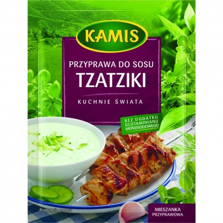 Kamis - Tzatziki sauce seasoning mix, net weight: 0,7 oz