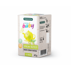 Premium Rosa HERBI BABY - baby stomach fruit-herbal tea, net weight: 1.41 oz (20 tea bags)