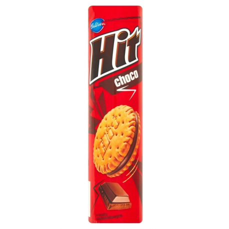HIT Choco - biscuits with chocolate flavored cream, net weight: 7,76 oz