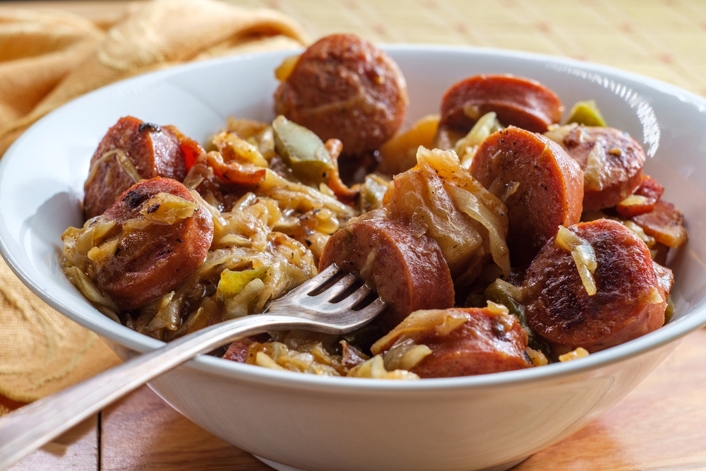 Kielbasa, Onions, and Peppers: A Quick and Easy Polish Comfort Food Recipe