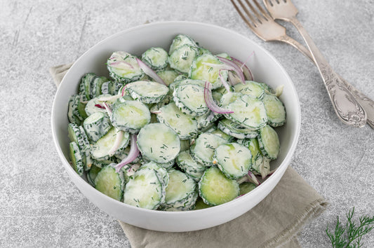 Authentic Mizeria Recipe (Easy Polish Cucumber Salad)